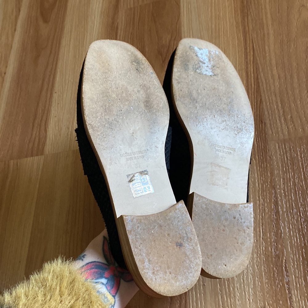 Free People black snake loafer - Picture 6 of 6